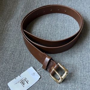 Michael Kors brown & gold belt